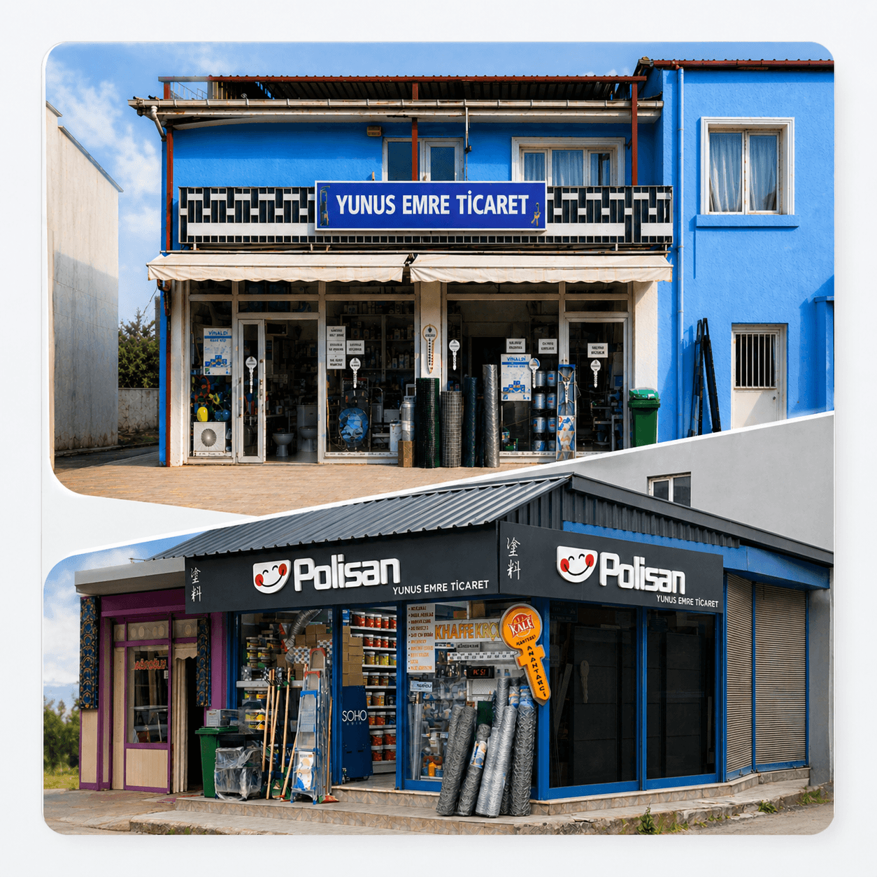 Yunusemre Ticaret şube görünümleri